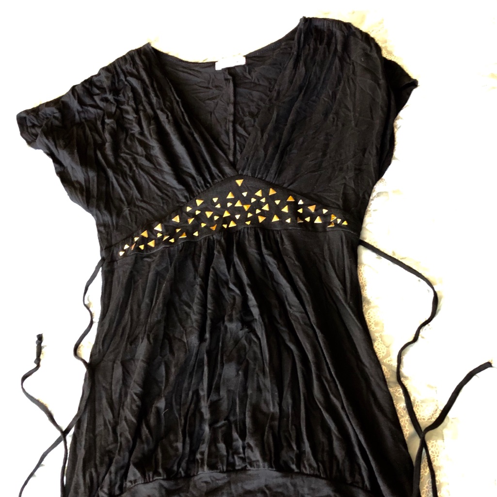 Black Beaded Top